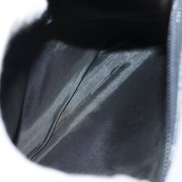 BURBERRY Nova Check Pouch PVC Leather Gray Auth bs14711 - Picture 11 of 16